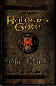 Cover of: Baldur's Gate: official strategy guide