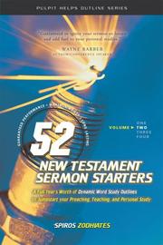 Cover of: Exegetical Preaching (52 New Testament Sermon Starters) by Spiros Zodhiates