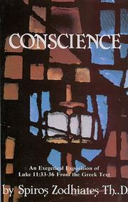 Cover of: Conscience by Spiros Zodhiates