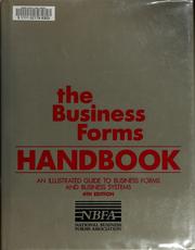 Cover of: The Business forms handbook by Marj Green-Zager