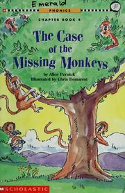 Cover of: The case of the missing monkeys | Alice Pernick