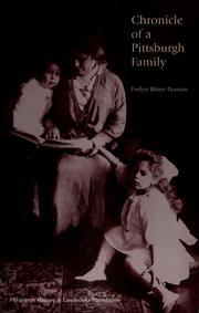 Cover of: Chronicle of a Pittsburgh family