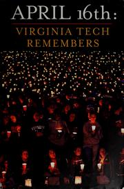 Cover of: April 16th: Virginia Tech remembers