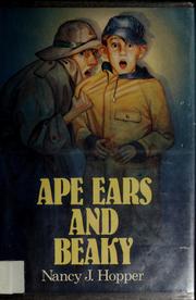 Cover of: Ape Ears and Beaky by Nancy J. Hopper