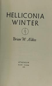 Cover of: Helliconia winter by Brian W. Aldiss