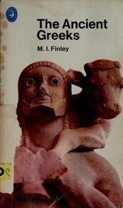 The ancient Greeks by M. I. Finley