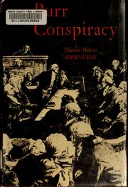 Cover of: The Burr conspiracy.