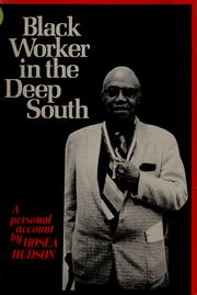 Cover of: Black Worker in the Deep South
