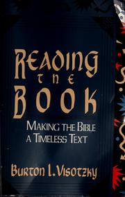 Cover of: Reading the Book by Burton L. Visotzky
