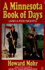 Cover of: A Minnesota book of days
