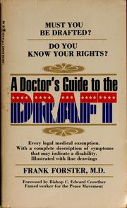 Cover of: A doctor's guide to the draft.