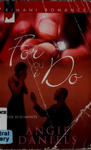 Cover of: For you I do