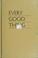 Cover of: Every good thing