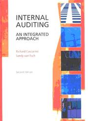 Cover of: Internal Auditing: An Integrated Approach