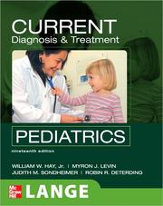 Cover of: Current Pediatric Diagnosis and Treatment
