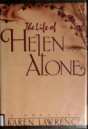 Cover of: The life of Helen alone