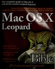 Cover of: Mac OS X Leopard bible by Samuel A. Litt ... [et al.].