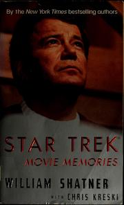 Cover of: Star Trek Movie Memories by William Shatner