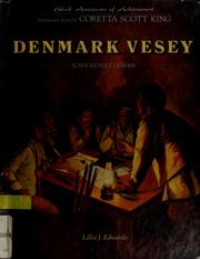 Cover of: Denmark Vesey by Lillie J. Edwards