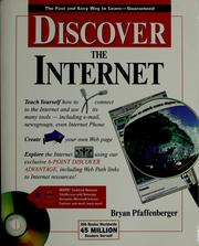 Cover of: Discover the Internet