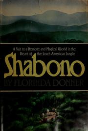 Cover of: Shabono | Florinda Donner