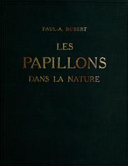 Cover of: Les papillons dans la nature: 64 planches en couleurs et monographies.