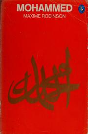 Cover of: Mohammed by Maxime Rodinson