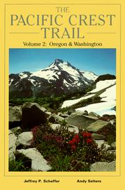 Cover of: Pacific Crest Trail: Oregon and Washington (Pacific Crest Trail)