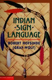Cover of: Indian Sign Language by 