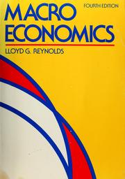 Cover of: Macroeconomics: analysis and policy
