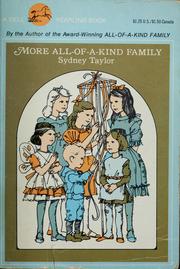 Cover of: MORE ALL-OF-A-KIND FAMILY (All-Of-A-Kind Family (Paperback)) by Sydney Taylor