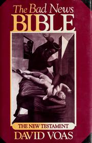 Cover of: The bad news Bible