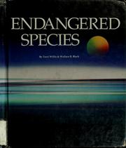 Cover of: Endangered species by Jean F. Blashfield