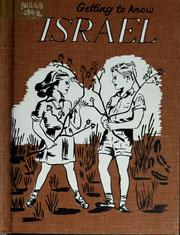 Cover of: Getting to know Israel. | Charles Rhind Joy