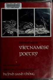 Cover of: The Heritage of Vietnamese poetry by Huỳnh Sanh Thông