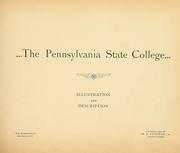 Cover of: The Pennsylvania state college