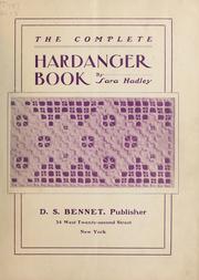 Cover of: The complete Hardanger book... | Sara Hadley