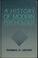 Cover of: A history of modern psychology