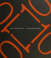 Cover of: Ten young artists: Theodoron awards.: [Exhibition] the Solomon R. Guggenheim Museum, New York.
