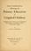 Cover of: Some considerations affecting the primary education of crippled children, together with a survey of the historical development and present status of care for cripples