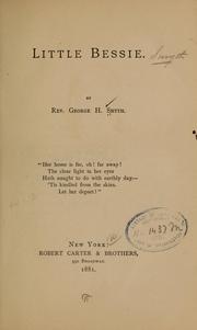 Cover of: Little Bessie by G. Hutchinson Smyth
