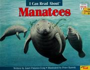 Cover of: I can read about manatees by Janet Palazzo-Craig