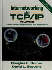 Cover of: Internetworking with TCP/IP. | Douglas E. Comer