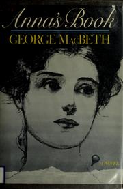 Cover of: Anna's book by George MacBeth
