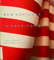 Cover of: New Horizons in American Art