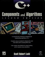Cover of: C [plus plus] components and algorithms