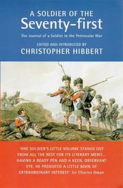 Cover of: A soldier of the Seventy-First by edited and introduced by Christopher Hibbert.