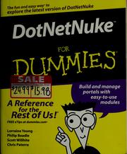 Cover of: DotNetNuke for dummies by Lorraine Young ... [et al.].