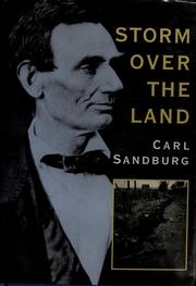 Cover of: Storm over the land | Carl Sandburg