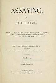 Cover of: Assaying. by Charles Howard Aaron, Charles Howard Aaron